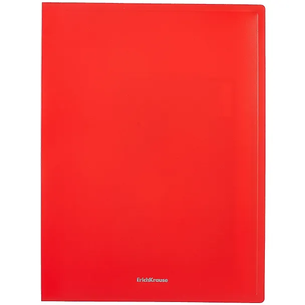 Папка 30ф А4 "Matt Classic" пластик, красный, Erich Krause 259540 — 1