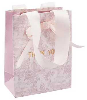 Пакет А6 11,5*14,5*6 "THANK YOU" жен., тиснение фольгой, бум.мат.ламинат 3104075