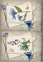 Декупажная карта Письмо из лета (01254)