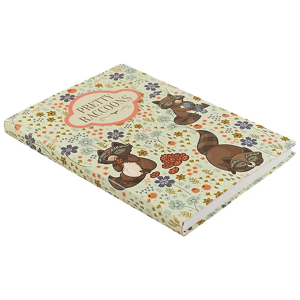 Блокнот «Pretty raccoons», 192 страницы, А5 2502499 — 3