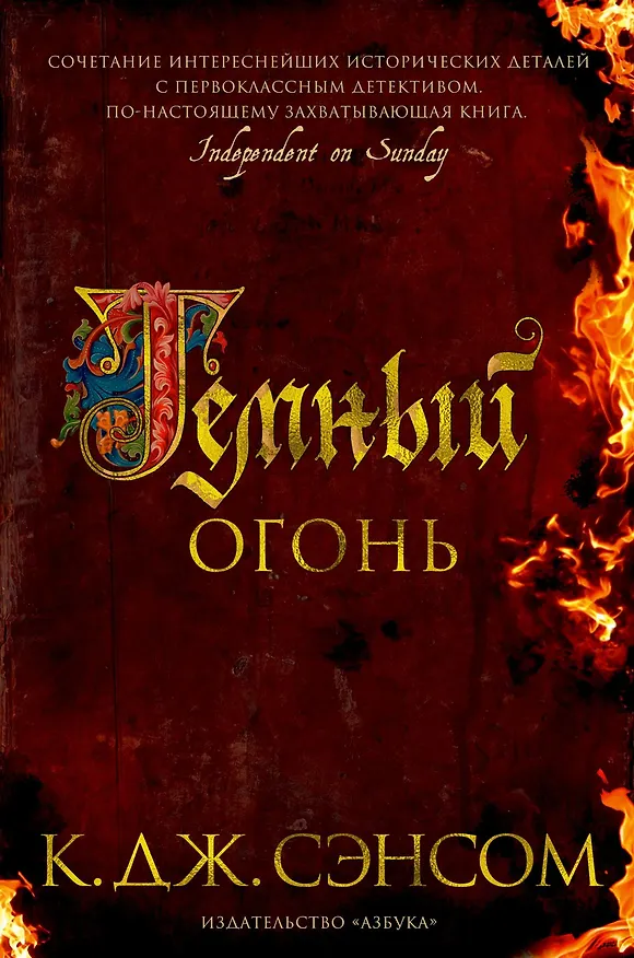 Книга Темный огонь (Кристофер Сэнсом) — 1