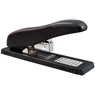 Степлер №23 100л "Elegance" мощный, черный, к/к, Erich Krause 259174