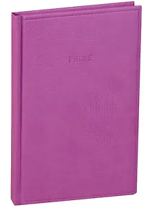 Алфавитная книга А5 80 листов "BAZAR" сиреневая