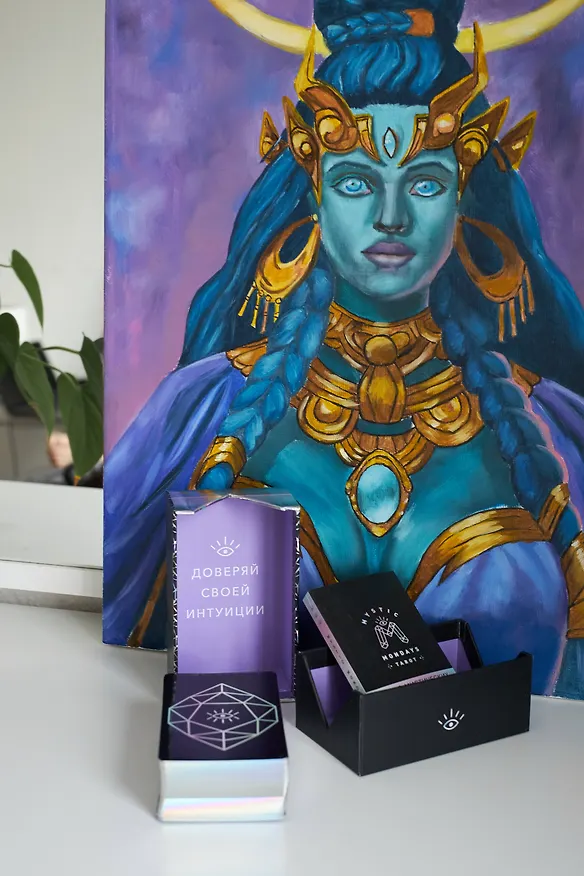 Книга Mystic Mondays Tarot. Таро мистических понедельников. 78 карт и руководство (в подарочном оформлении) (Грейс Дуонг) — 9