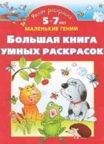 Большая книга раскрасок умных:5-7 лет — 2165646 — 1