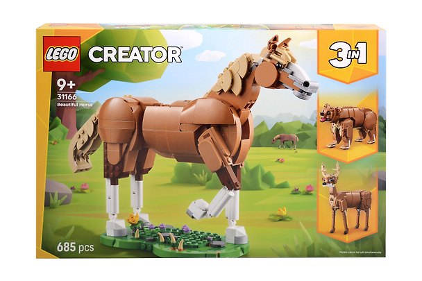 LEGO Creator 3in1: Красивая лошадь, 685 деталей (31166) 3118460 — 1