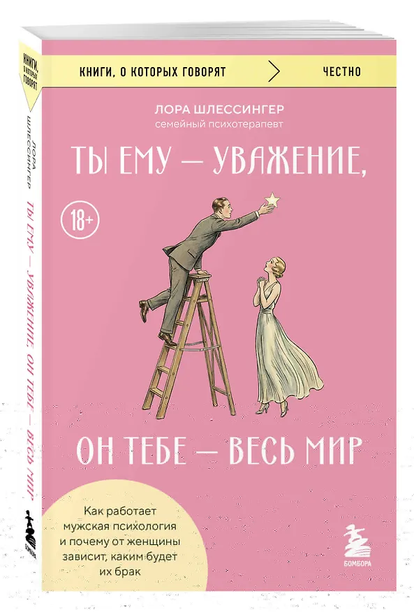 Книга Ты ему - уважение, он тебе - весь мир. Как работает мужская психология и почему от женщины зависит, каким будет их брак (Лора Шлессингер) — 4