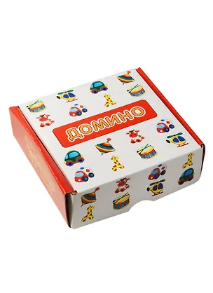 Домино Игрушки (Д430а) (28 эл.) (3+) (коробка) 2554972
