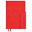 Ежедневник дат. 2025г. А5 176л "Тиволи" красный, кожзам, тв.переплёт, блинт. тиснение, магнит.клапан, офсет, ляссе — 3054522 — 1