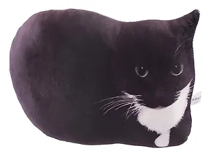 Мягкая игрушка Кот черный мем (28х20) 3150007