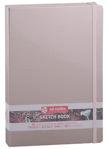 Блокнот для зарисовок 21*30см 80л "Art Creation" 140г/м2, 7БЦ, Розовое шампанское (цвет металлик), Fabriano