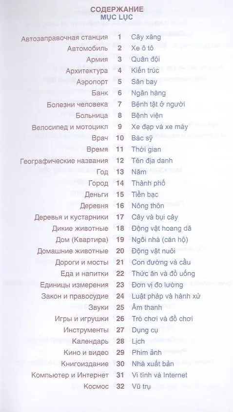 Книга Вьетнамский язык.Тематический словарь.Компактное издание (Ольга Ефременко) — 3