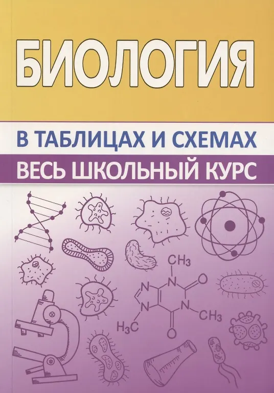 Книга Биология. Весь школьный курс в таблицах и схемах (Роман Заяц) — 1