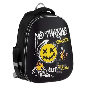 Ранец "No, thanks" 2 отделения, 39*30*18 см, 2 кармана, анатомическая спинка