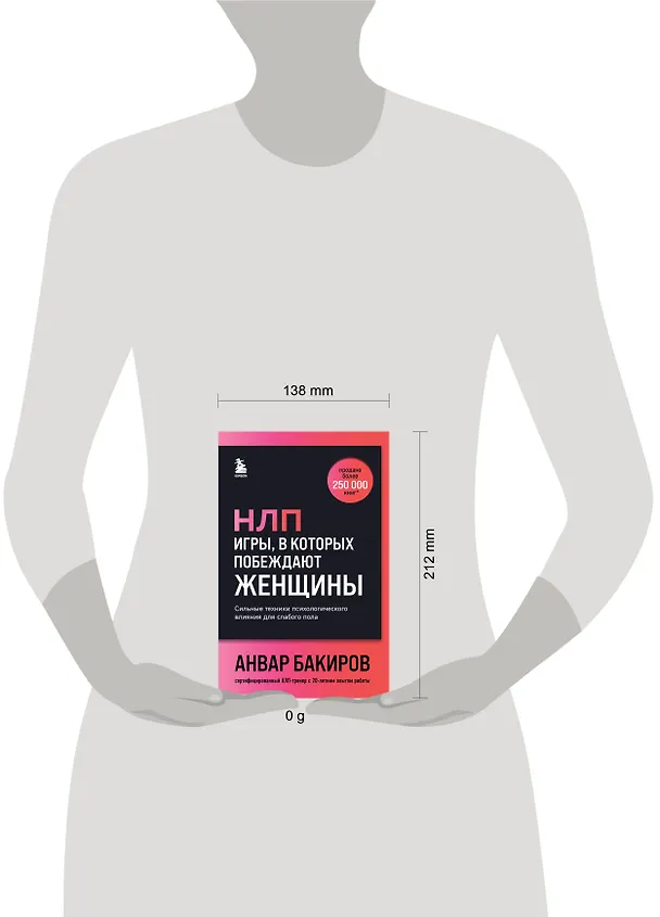 Книга НЛП. Игры, в которых побеждают женщины (шрифтовая обложка) (Анвар Бакиров) — 8