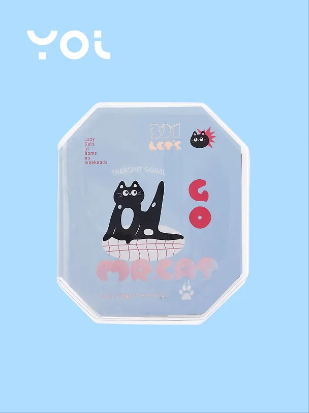 Записная книжка «Cats» 86х46 мм, 80 листов в линейку, склейка, Yoi, в ассортименте 3073962 — 3
