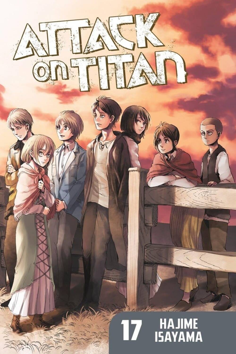 None Attack on Titan 17 (На английском языке)