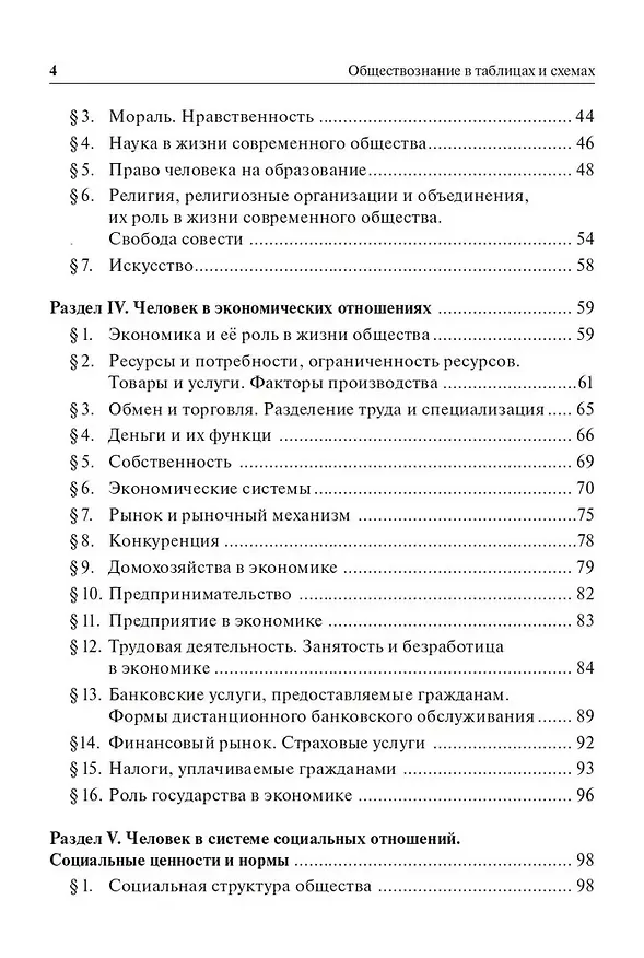 Книга Обществознание в таблицах и схемах. ОГЭ. 9 класс (Ирина Крутова, Роман Пазин) — 3