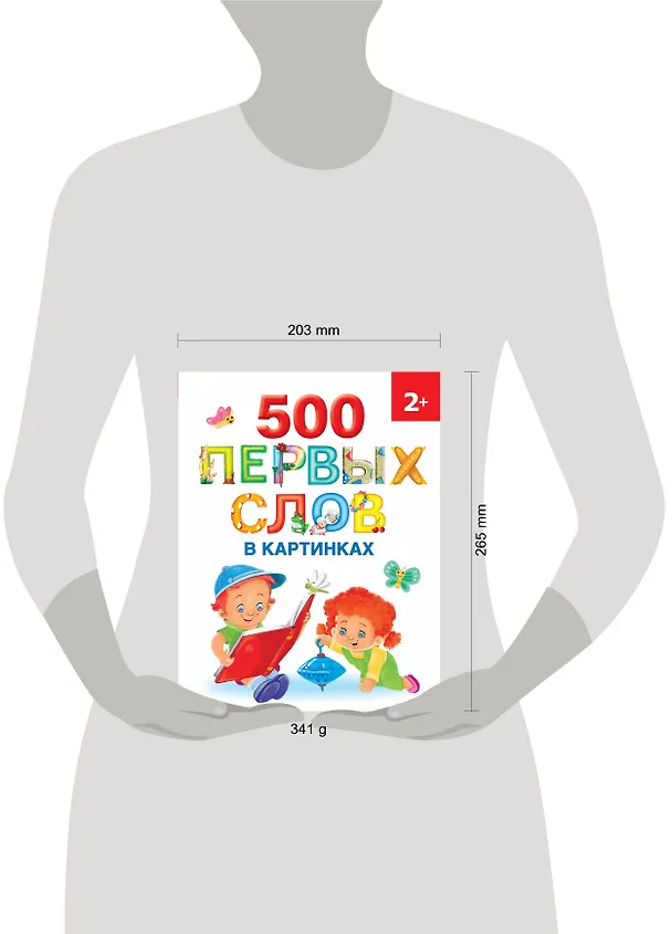 Книга 500 первых слов в картинках 2+ (Ольга Новиковская) — 5