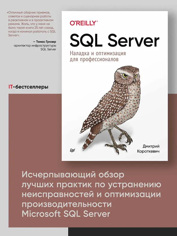 Книга SQL Server. Наладка и оптимизация для профессионалов (Дмитрий Короткевич) — 3