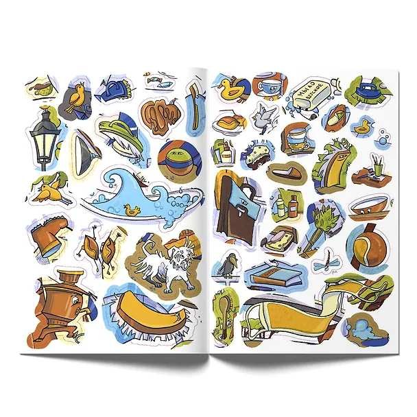 Книга Мойдодыр. Книга с многоразовыми наклейками (Корней Чуковский) — 4