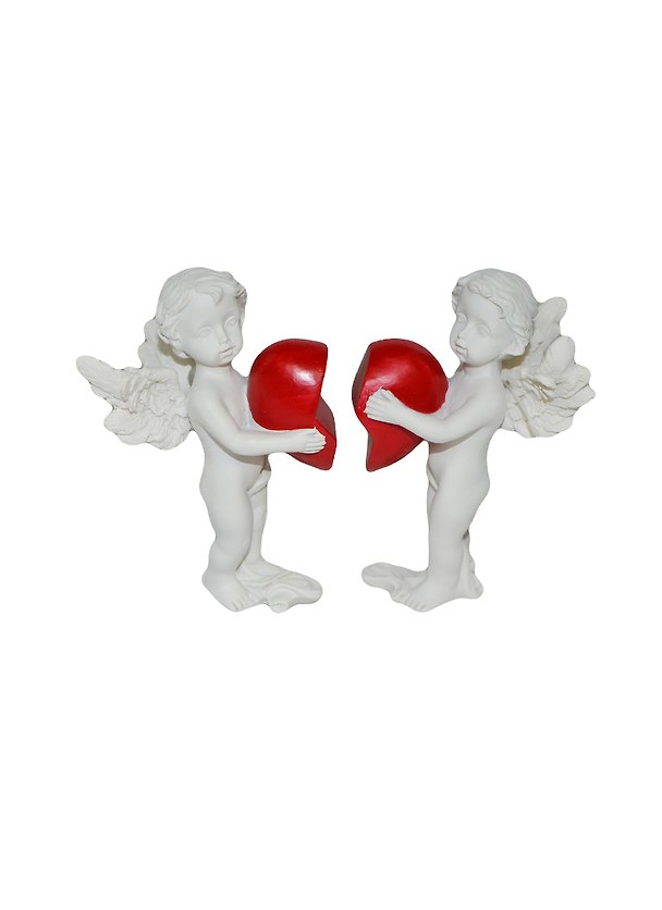 Фигурка декоративная Ангел (из 2-х частей) (10х6х10) (32108) 2356392 — 1