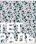 Тетрадь в клетку Listoff, "Цветочная поляна", 96 листов, в ассортименте — 2973606 — 1