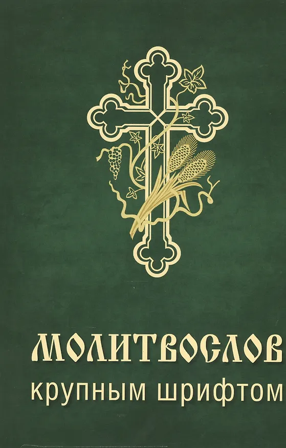 Книга Молитвослов крупным шрифтом (м) (2016) () — 1