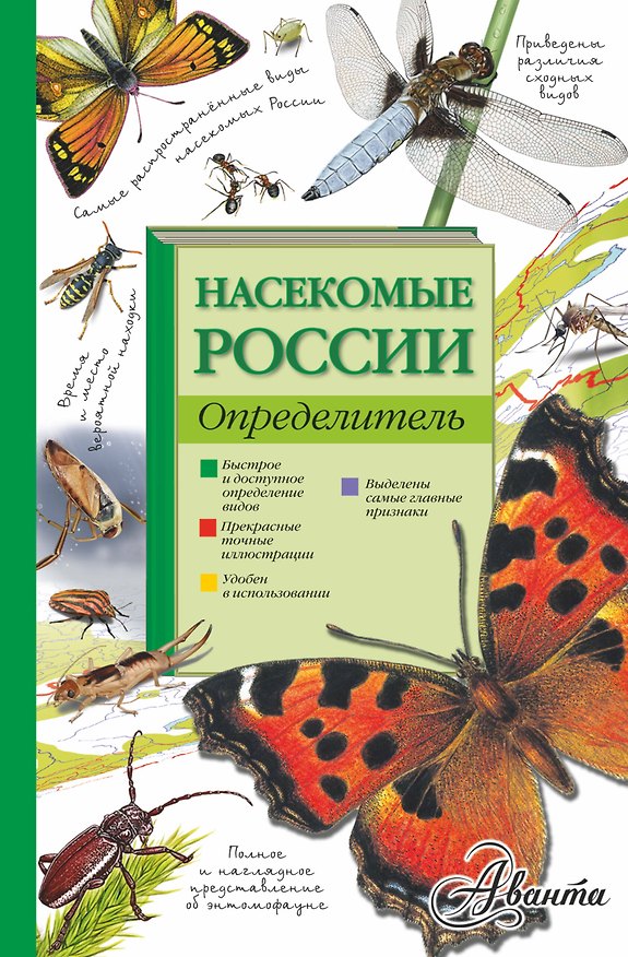 Книга Насекомые России. Определитель (Владимир Тимоханов) — 1