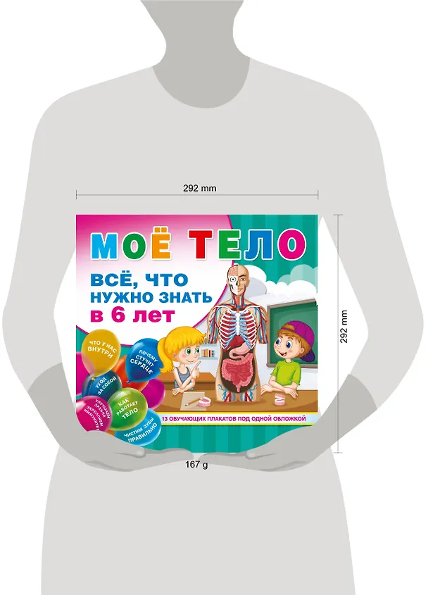 Книга Мое тело. Все, что нужно знать в 6 лет (Д. Лихачев) — 3