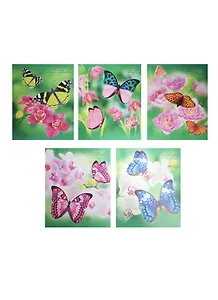 Тетрадь в клетку Hatber, "Бабочки с цветами", 48 листов, в ассортименте