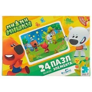 Пазл ORIGAMI 24эл "МиМиМишки. Баллада о рыцарях" 04355