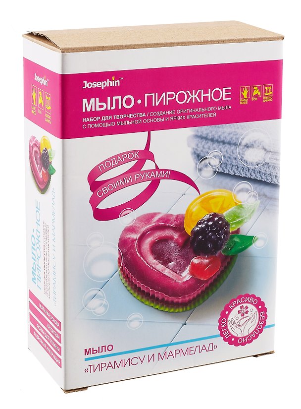 Набор для творчества Фантазёр. Мыло-пирожное «Тирамису и мармелад» 3034588 — 1