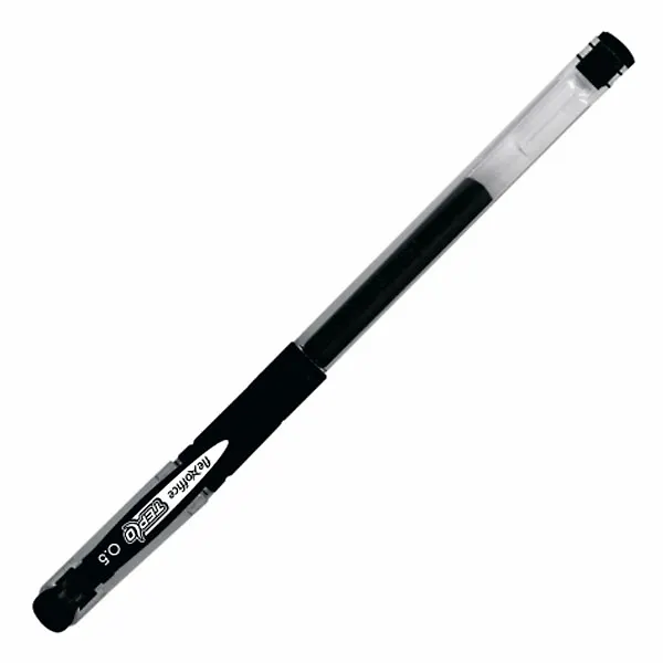 Гелевая ручка черная Tepco, FlexOffice 248049 — 1