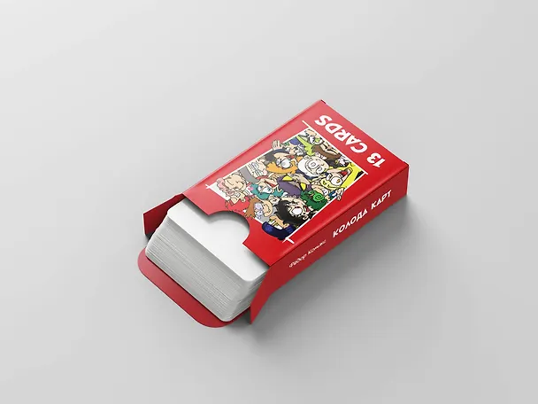 Игральные карты "Персонажи вселенной 13 Карт. Земля Королей" 2892686 — 2
