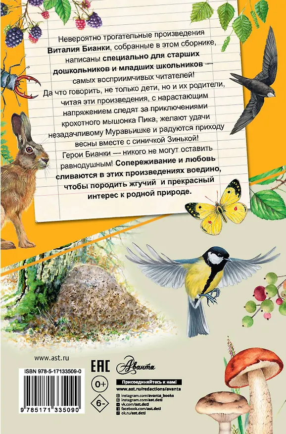 Книга Лесные домишки (Виталий Бианки) — 2