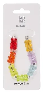 Браслет Мармеладные мишки (акрил) (12-09165-B99) (Lafilaf)