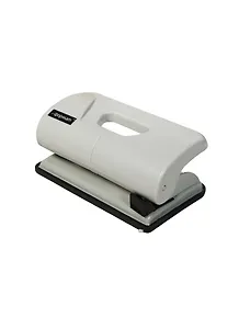 Дырокол 20 листов с линейкой пласт.корп.,блокир.,оранжевый, inФОРМАТ