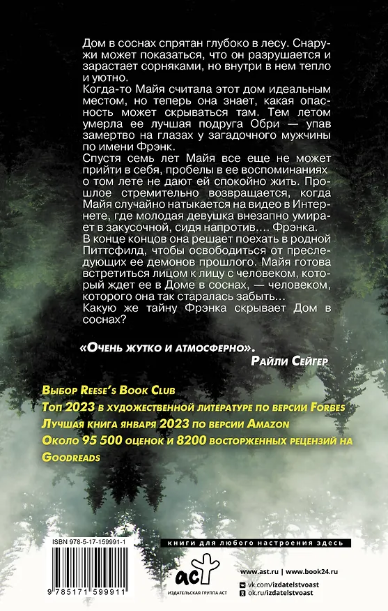 Книга Дом в соснах (Ана Рейес) — 2