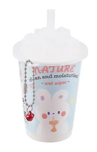 Салфетки влажные Kawaii (стаканчик) (30 шт) (12-26851-202406-FA18) (Lafilaf)