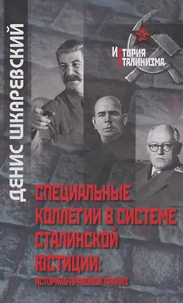 Книга Специальные коллегии в системе сталинской юстиции: историко-правовой анализ (Денис Шкаревский)
