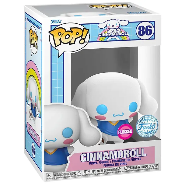 Фигурка Funko POP! Hello Kitty And Friends Cinnamoroll w/Soccer Ball (FL) (Exc) (86) (Fun82146) 3144154 — 2