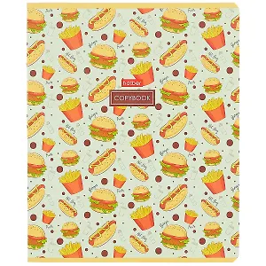 Тетрадь в клетку Hatber, Good food, 18 листов, в ассортименте