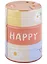 Копилка Бочка Happy (металл) (8х13) — 2934734 — 1