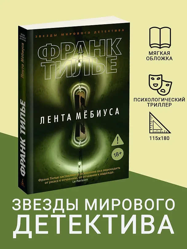 Книга Лента Мёбиуса (Франк Тилье) — 5
