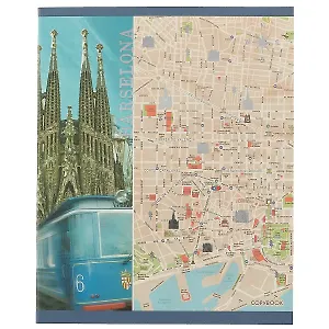 Тетрадь в клетку Unnika, "Маршрут построен", 48 листов, в ассортименте