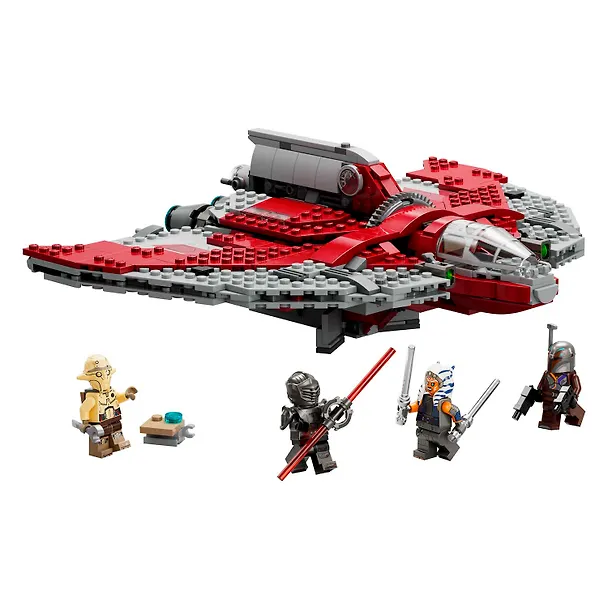LEGO Star Wars: Джедайский шаттл T-6 Асоки Тано, 599 деталей (75362) 3126530 — 2