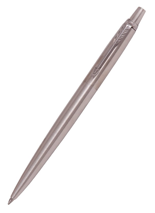 Гелевая ручка черная 0,7 мм, Jotter Stainless Steel CT, Parker 245019 — 1