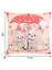 Подушка ТМ Мальвина Коты под зонтиком (2.287.1) — 2842089 — 2