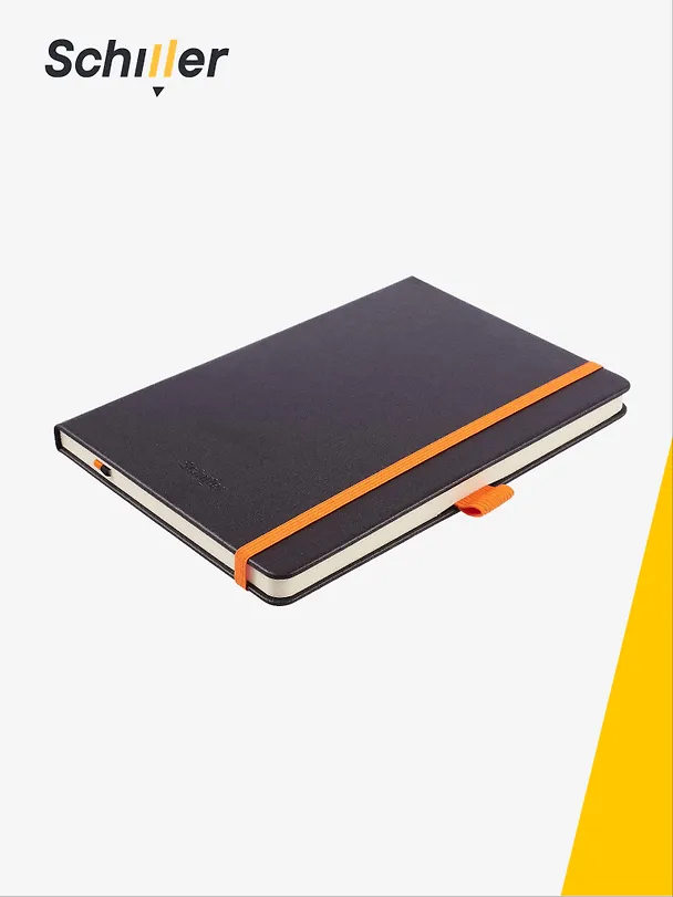 Книга для записей A5, 100 листов в линейку, Schiller 3107716 — 3